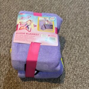 JoJo Siwa Plush Blanket - Purple and Pink